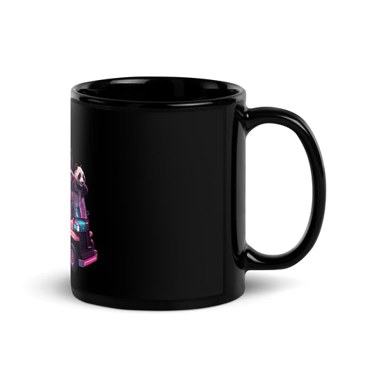 DIHMARKO - Black Glossy Mug