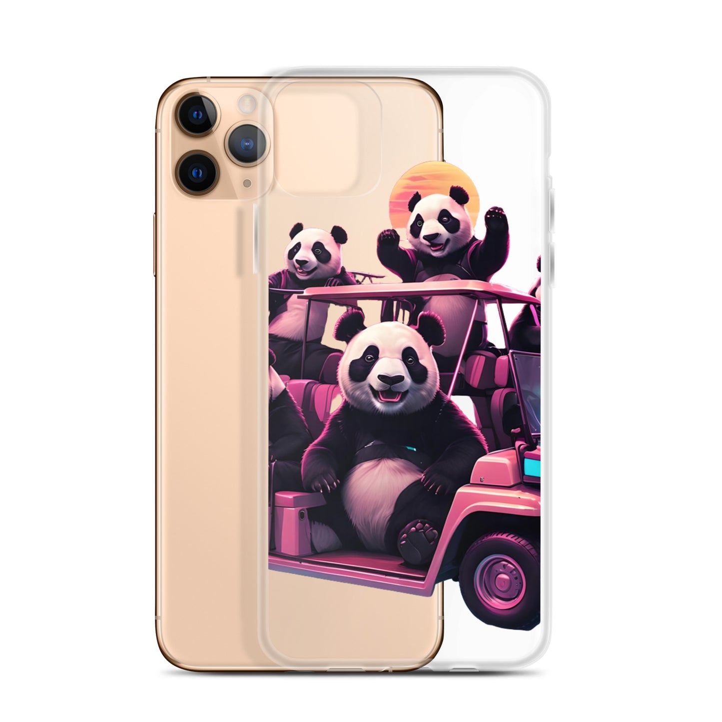 Panda Clear Case for iPhone®