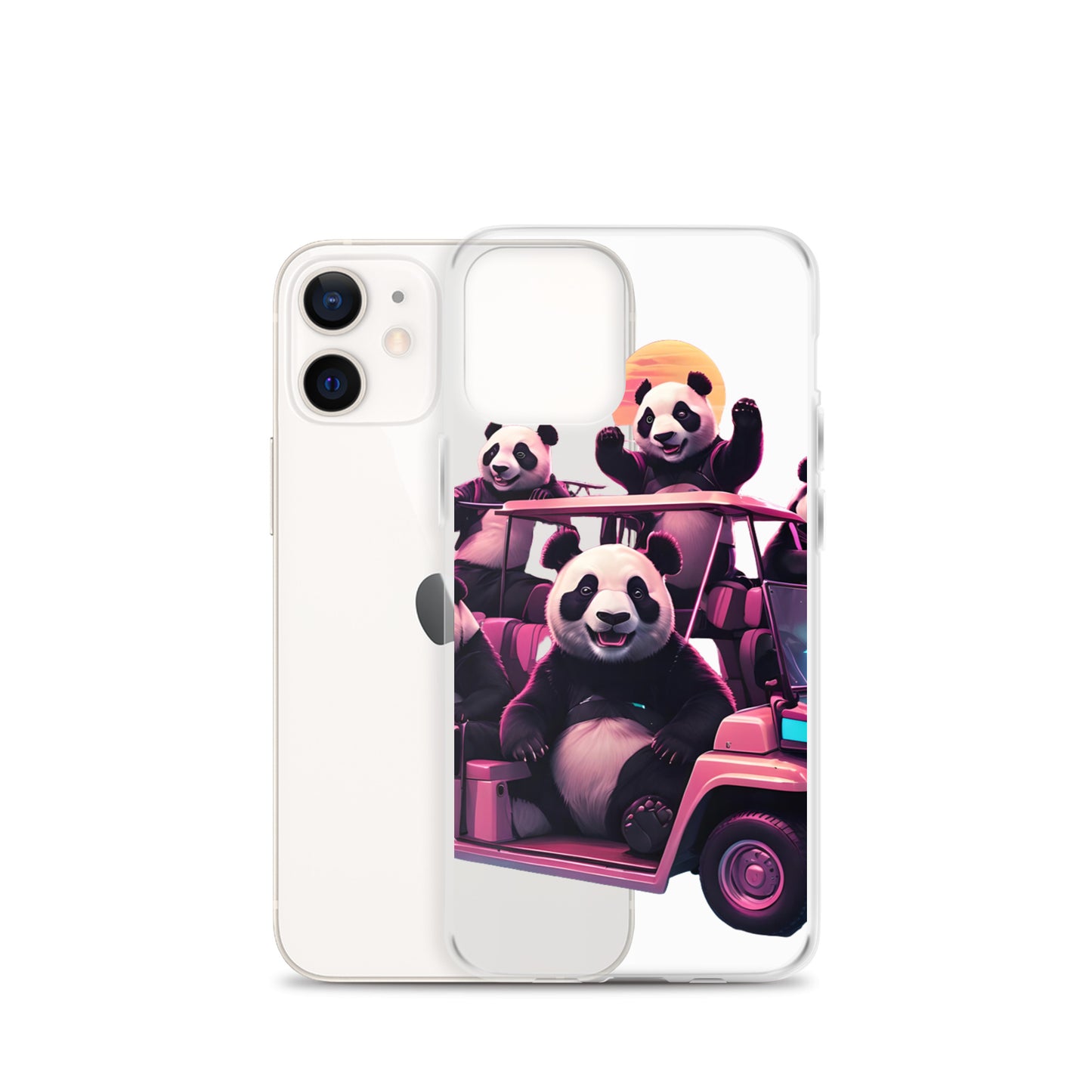 Panda Clear Case for iPhone®