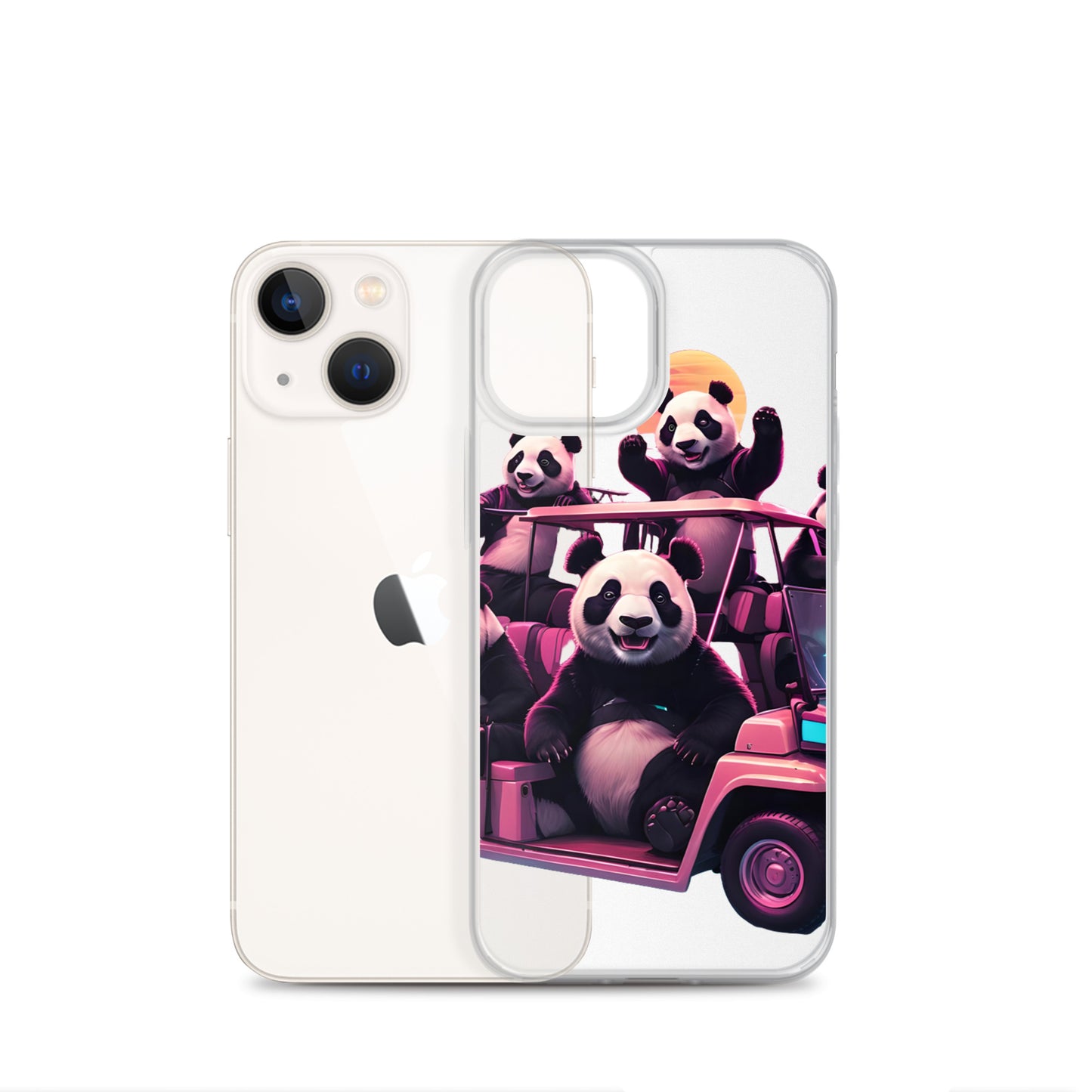 Panda Clear Case for iPhone®