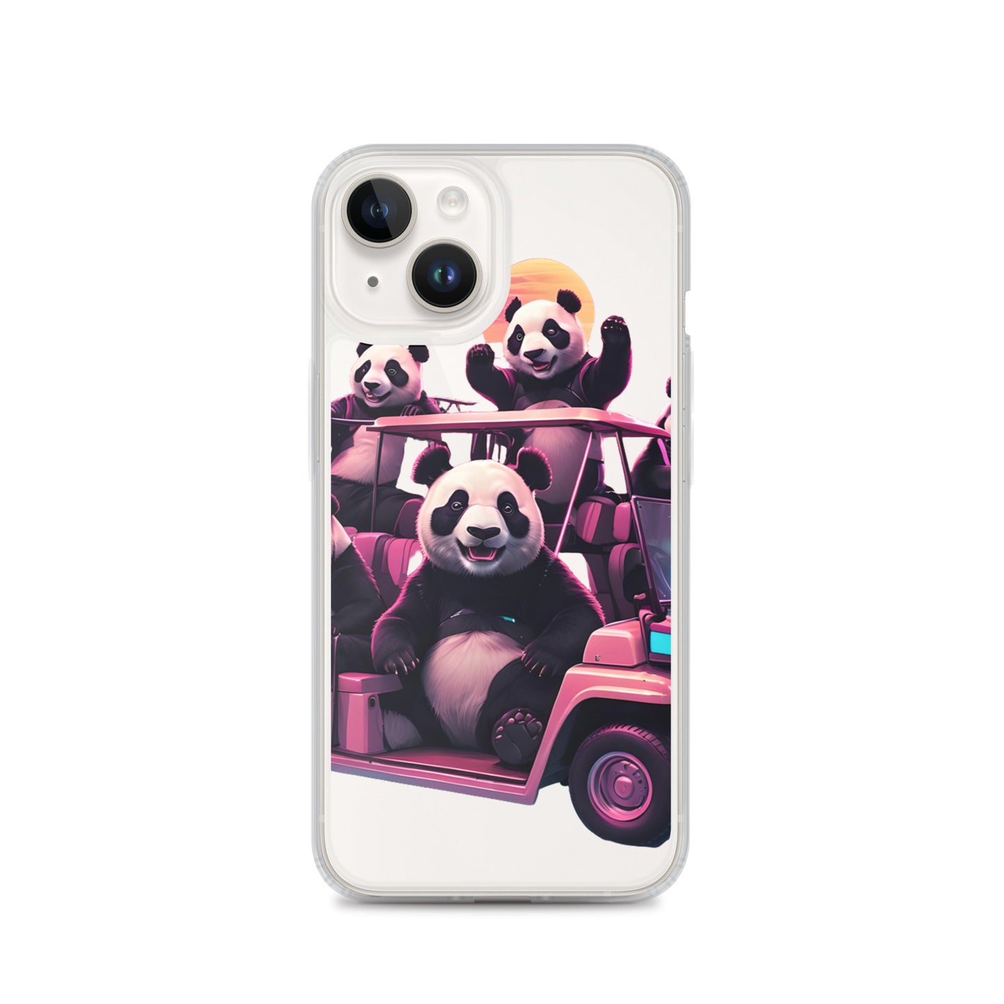 Panda Clear Case for iPhone®