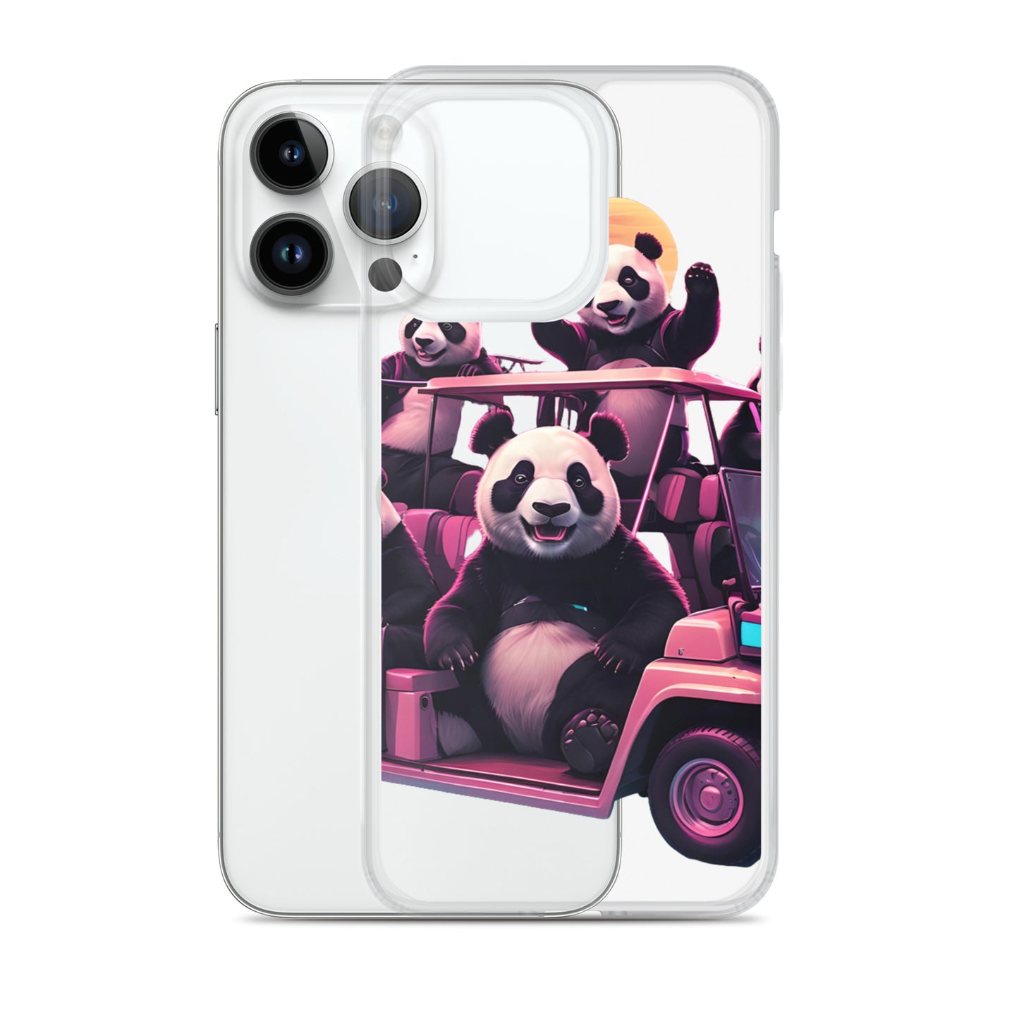 Panda Clear Case for iPhone®